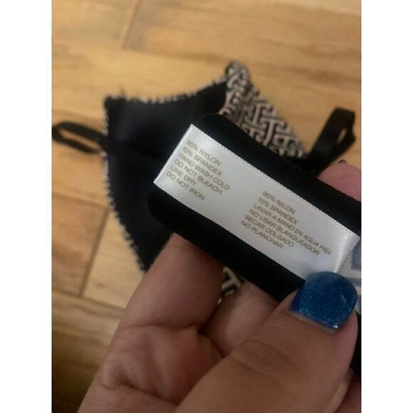 NWT Adrienne Vittadini women's patterned everyday wire free comfort bra size 34B - Picture 7 of 7